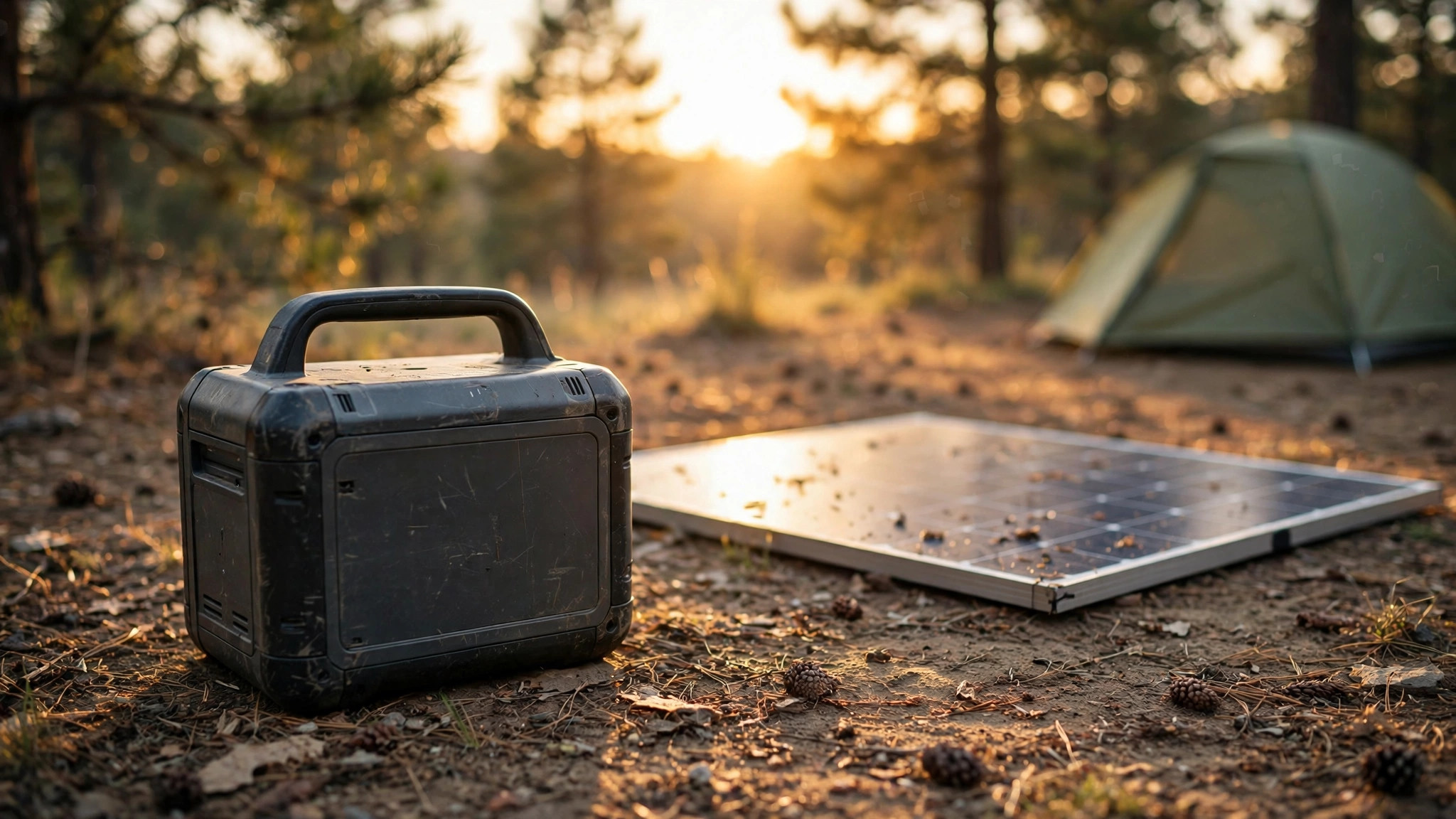 What size portable power station do I need - solar generator sizing guide for camping and home backup