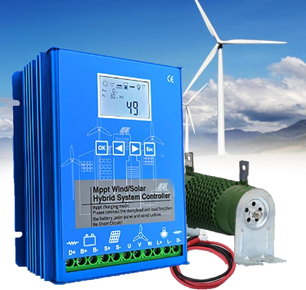 15000W wind solar hybrid charge controller with LCD display, real product photo