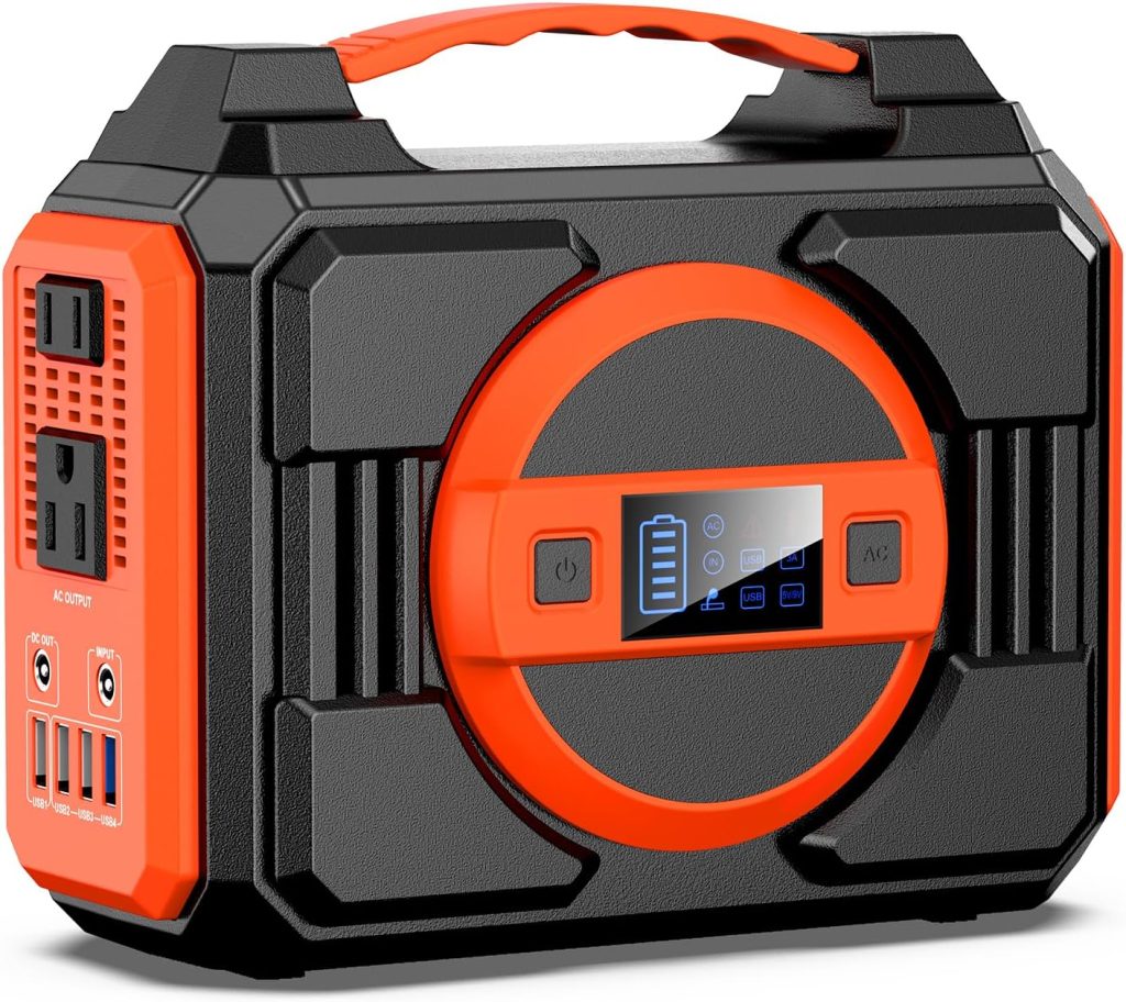 300W 220Wh portable power station for emergency home backup