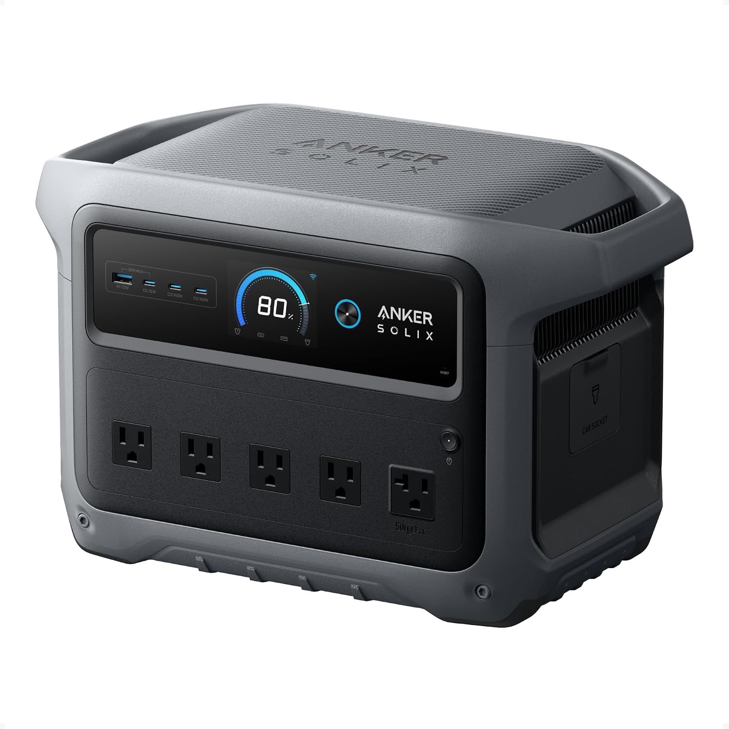 Anker SOLIX C1000 Gen 2 portable power station with 1024Wh capacity