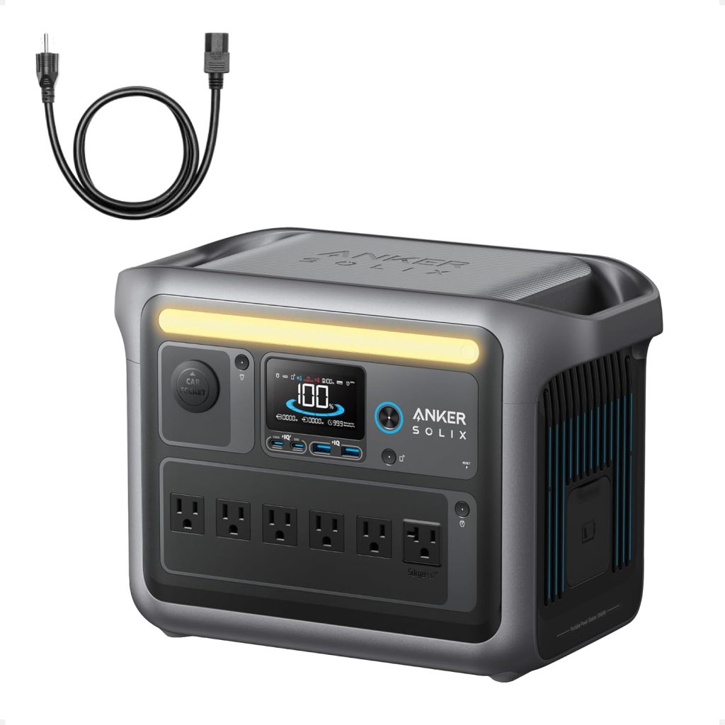 Anker SOLIX C1000 portable power station, real product photo