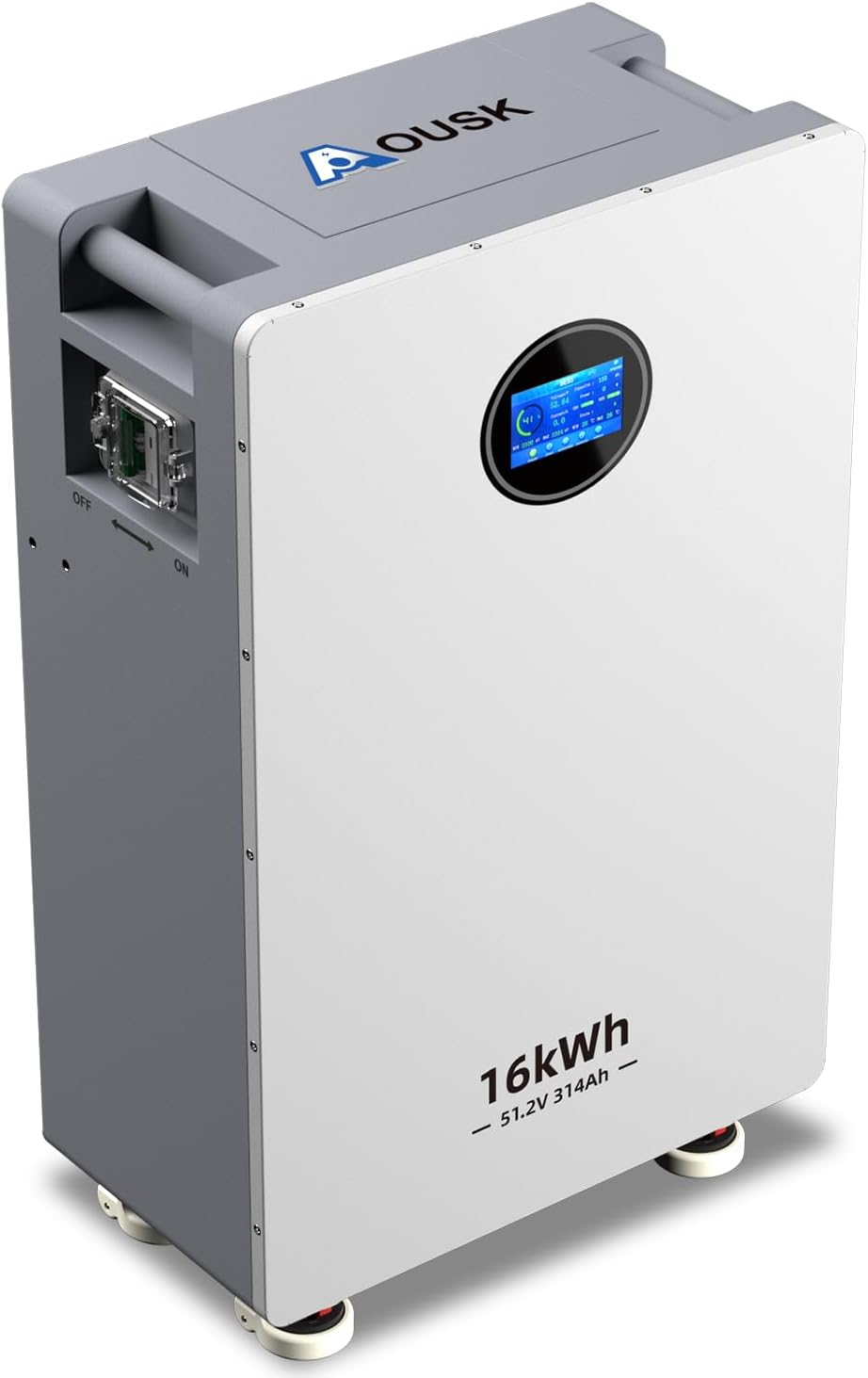 AOUSK 51.2V 314Ah 16kWh LiFePO4 battery product photo