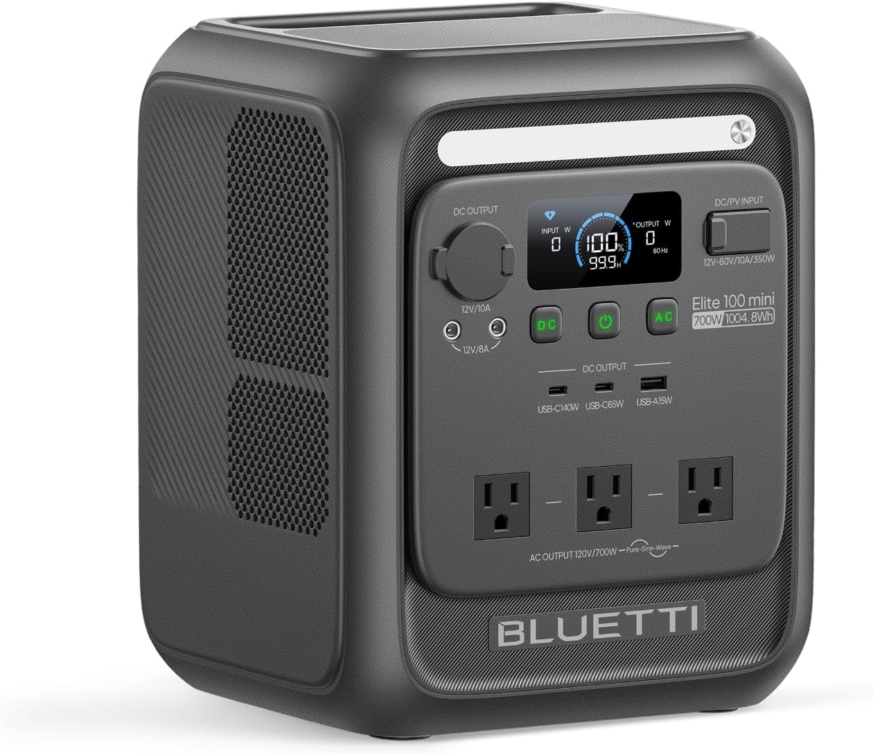 BLUETTI Elite 100 Mini real product photo