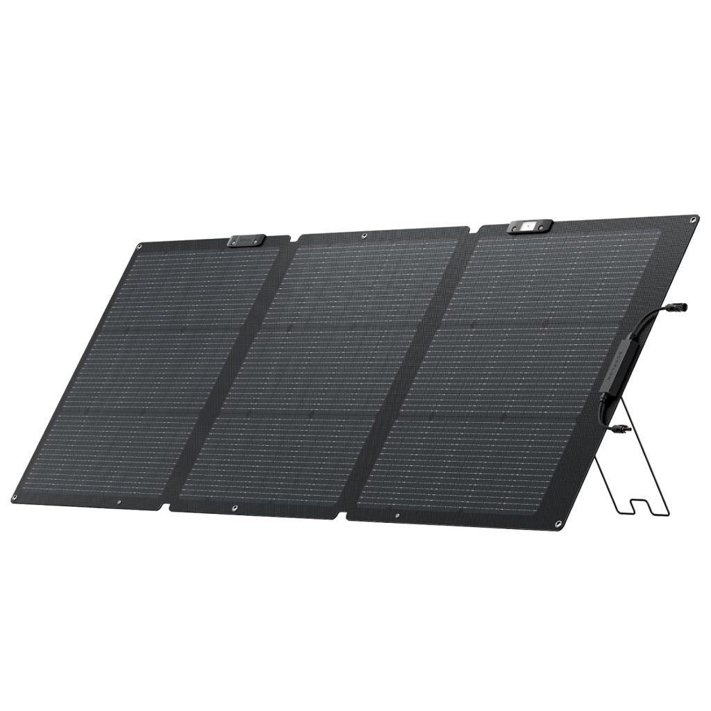EcoFlow 160W portable solar panel real product photo