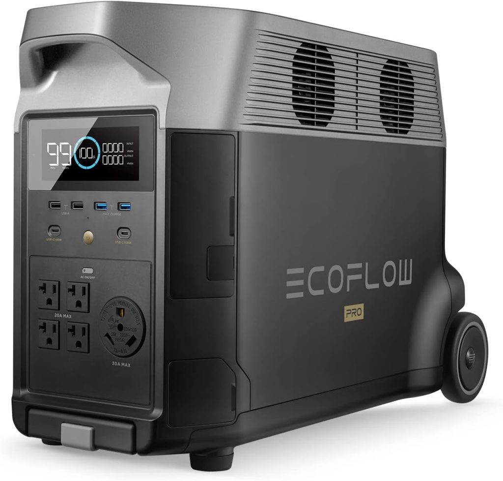 EF ECOFLOW DELTA Pro 3600Wh portable power station product photo