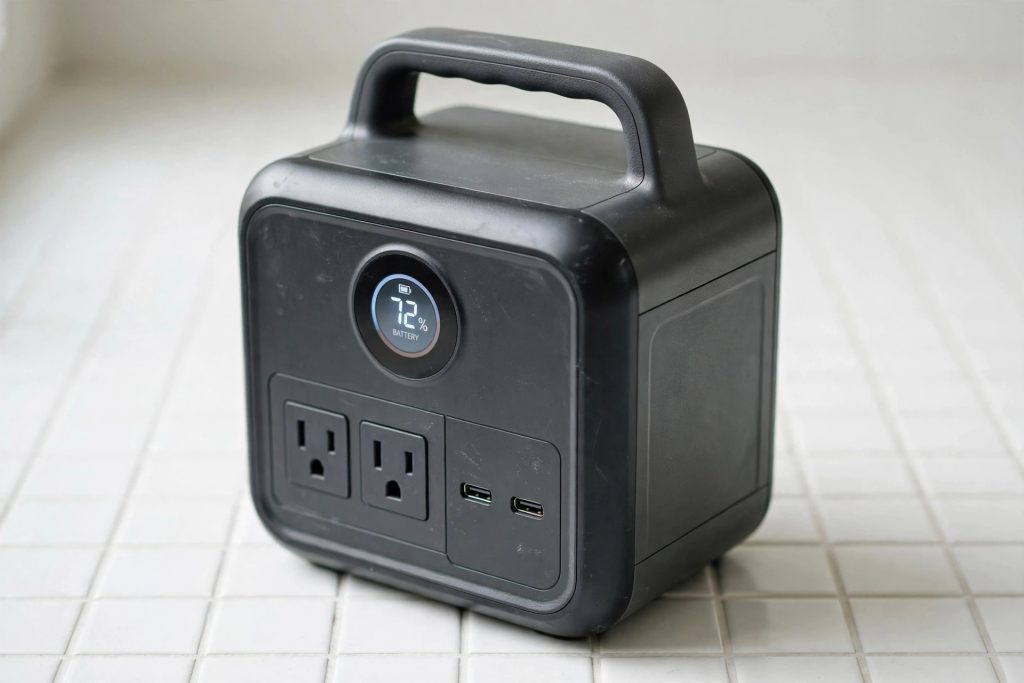 EcoFlow RIVER 2 256Wh LiFePO4 portable power station with 600W output for camping and home backup