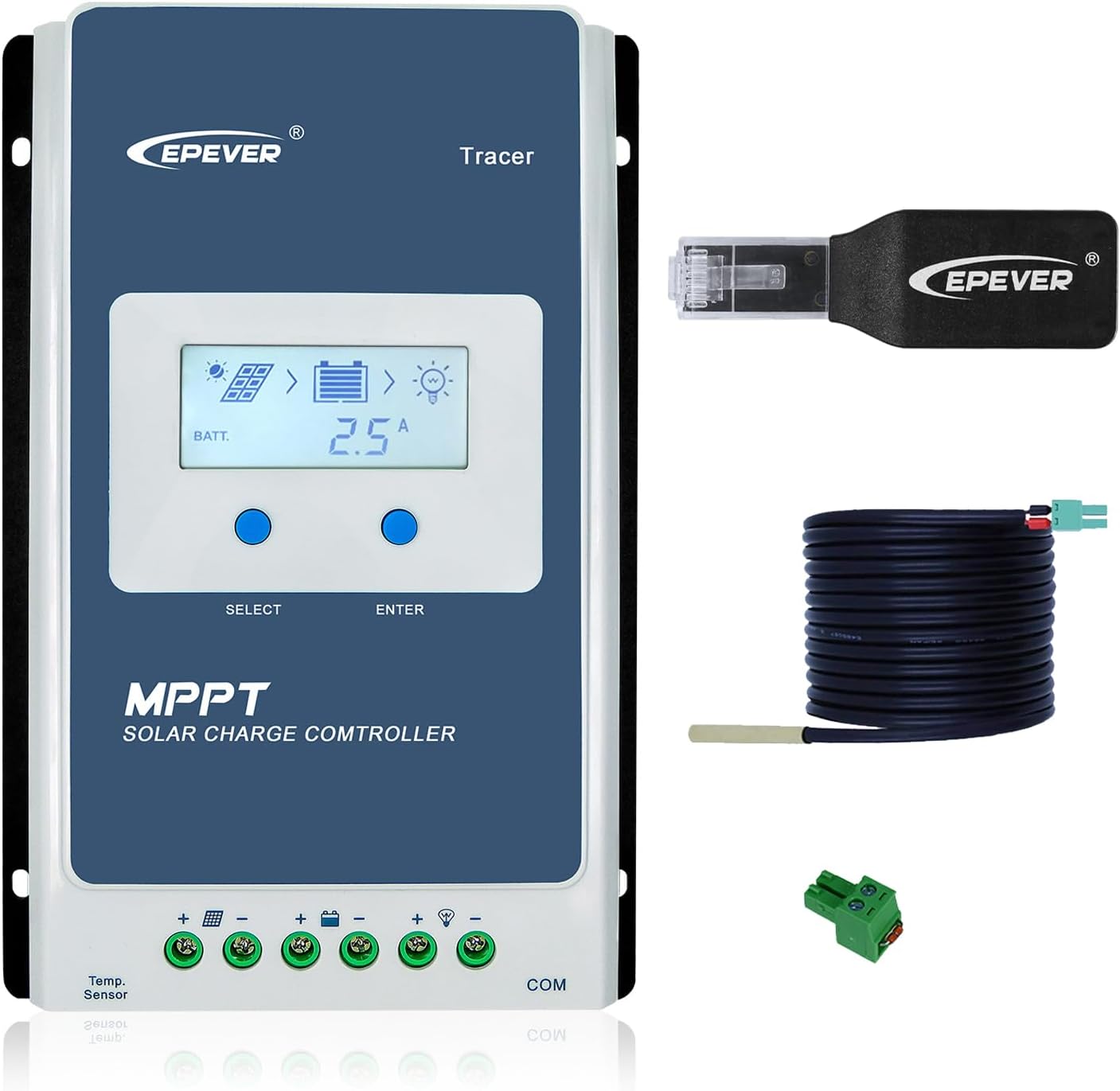 EPEver Tracer4210AN 40A MPPT solar charge controller product image
