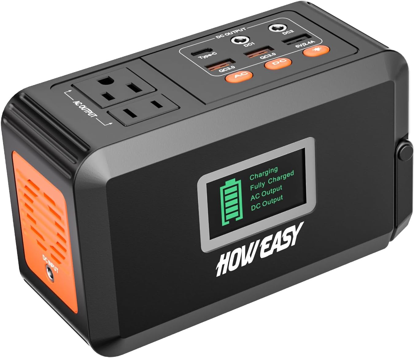 HOWEASY H120 120W portable solar generator product image