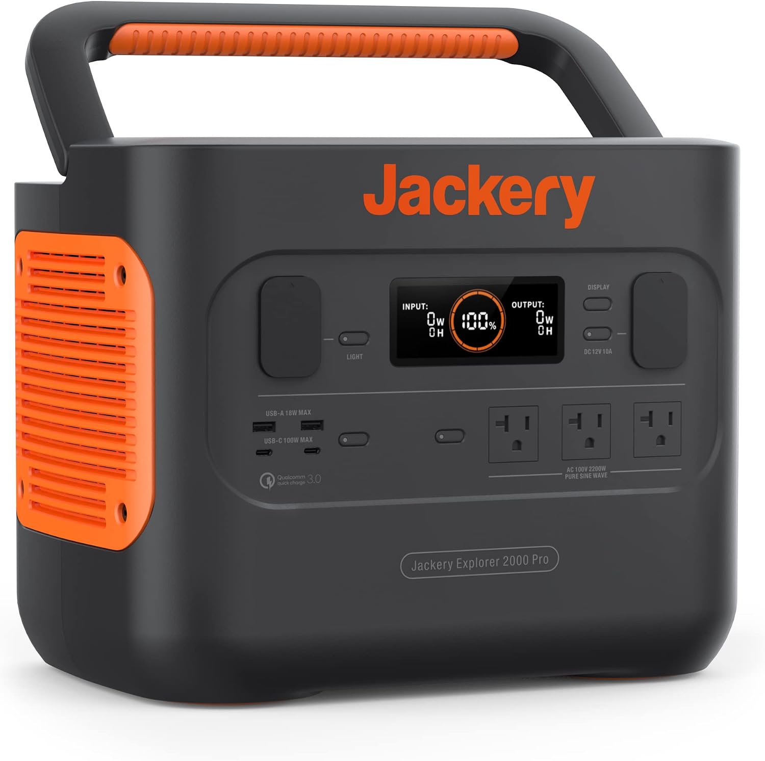 Jackery Explorer 2000 Pro 2160Wh solar generator portable power station