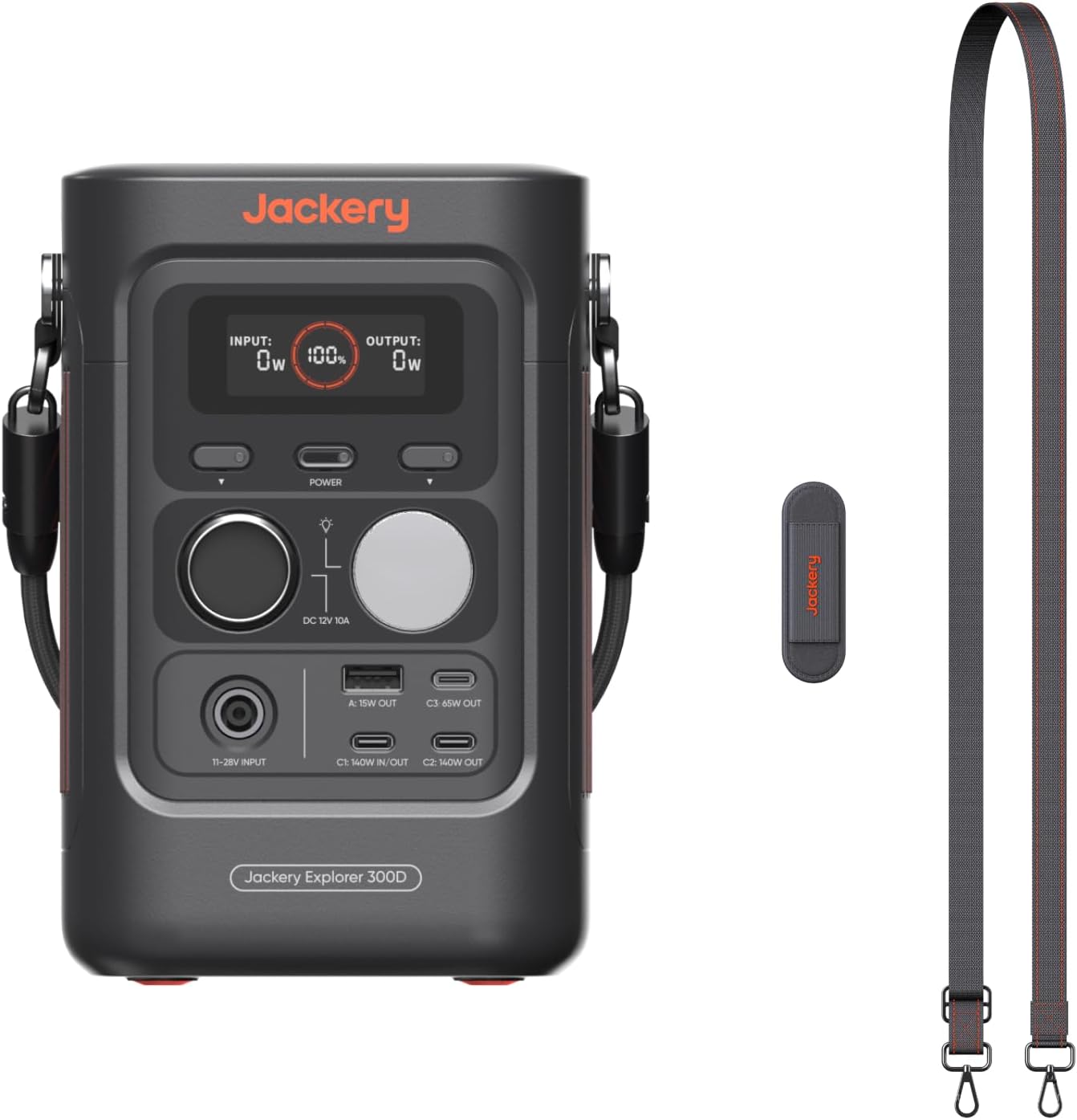 Jackery Explorer 300D 288Wh portable power station product photo