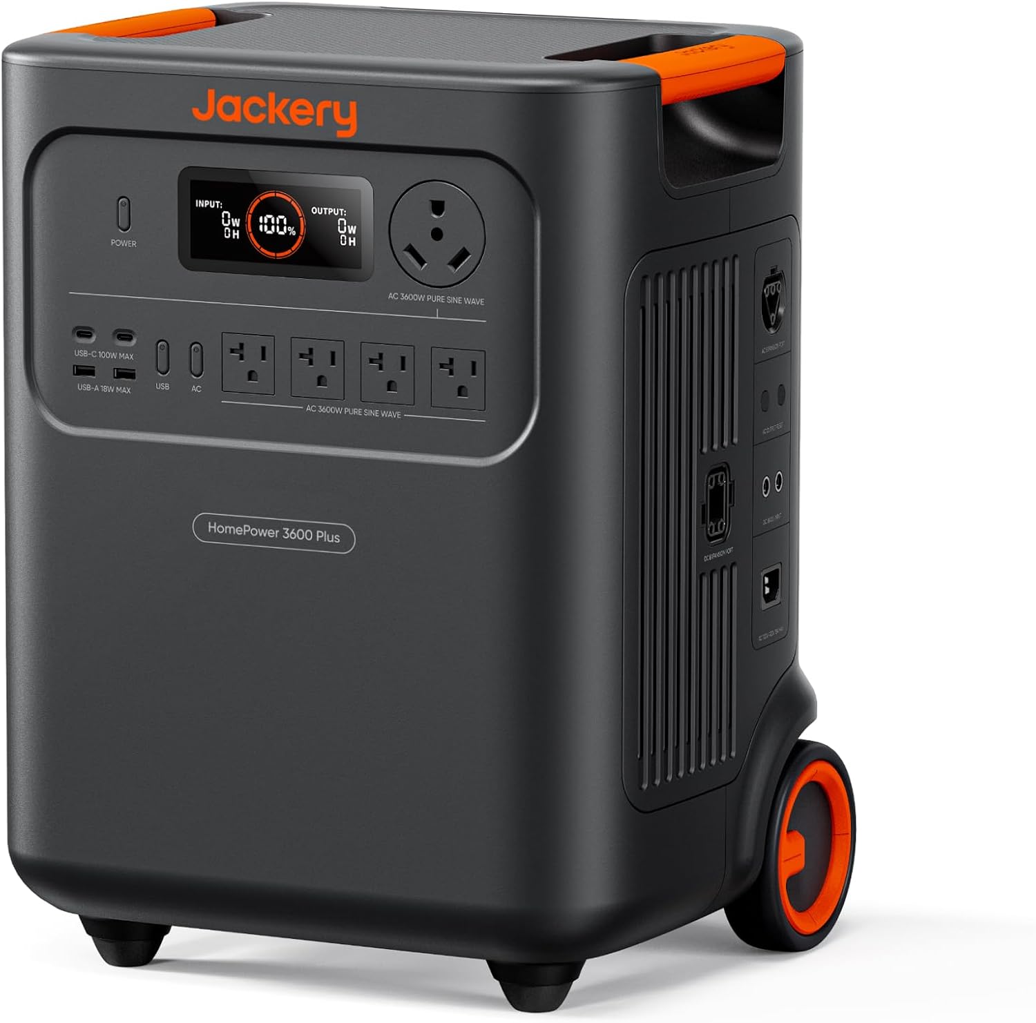 Jackery HomePower 3600 Plus portable power station with 3584Wh capacity