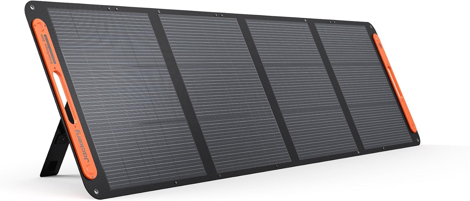 Jackery SolarSaga 200W portable solar panel for power stations