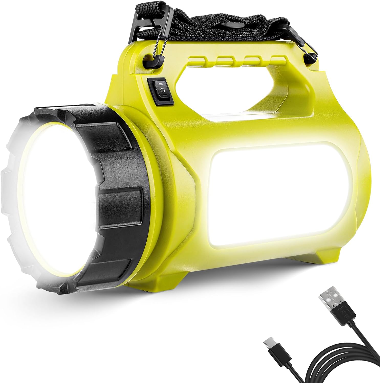 LE 1000LM rechargeable camping lantern real product photo