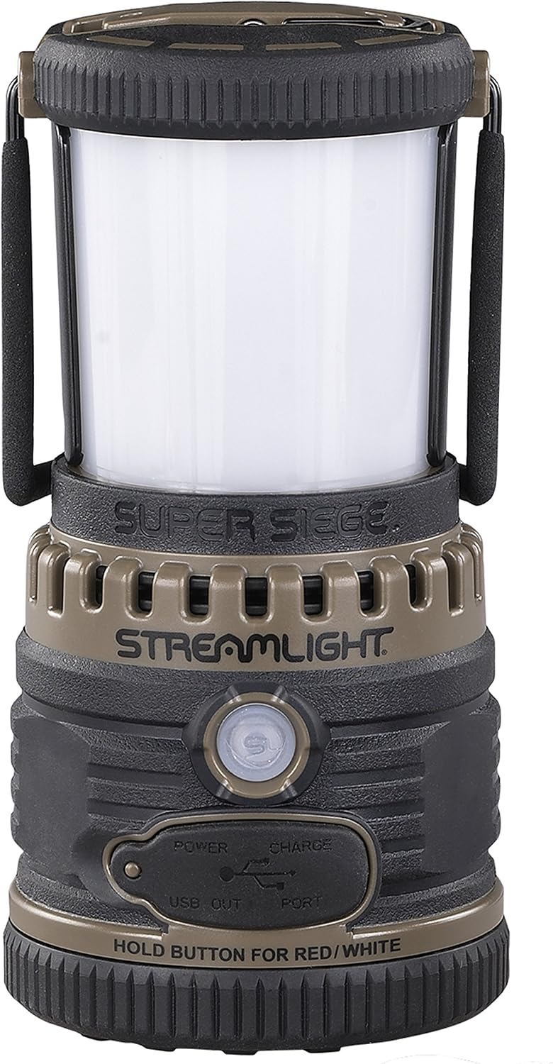 Streamlight Super Siege 1100-lumen rechargeable lantern real product photo