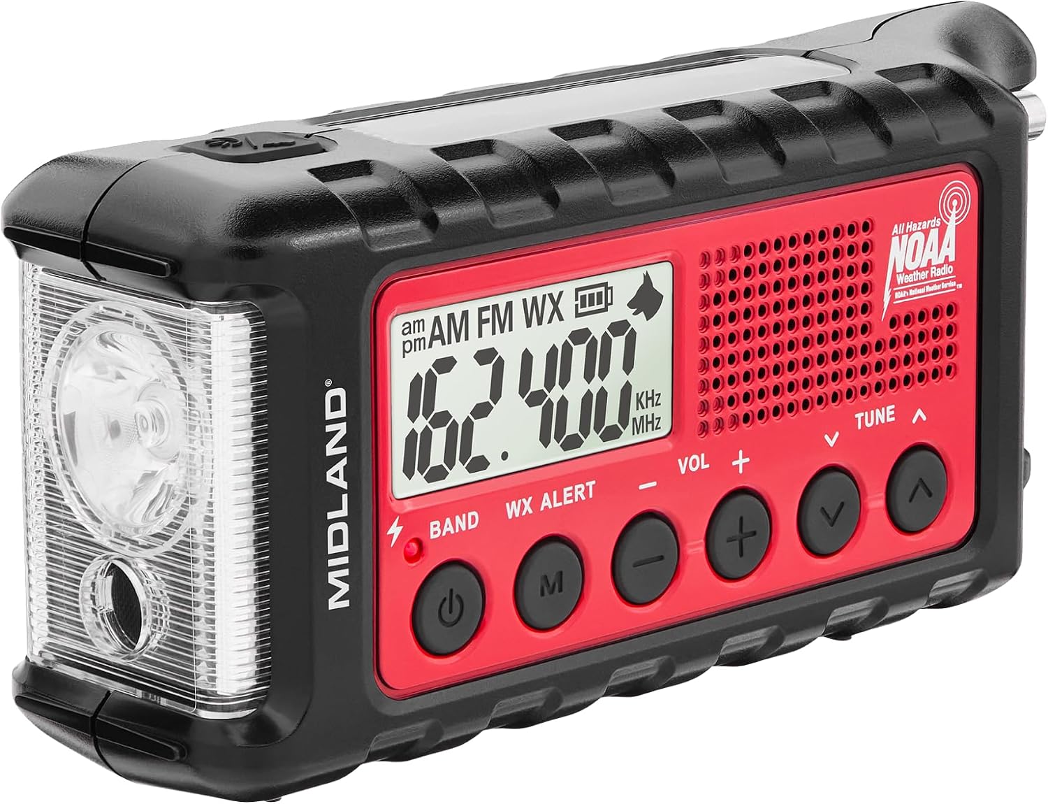 Midland ER310 emergency crank weather radio real product photo