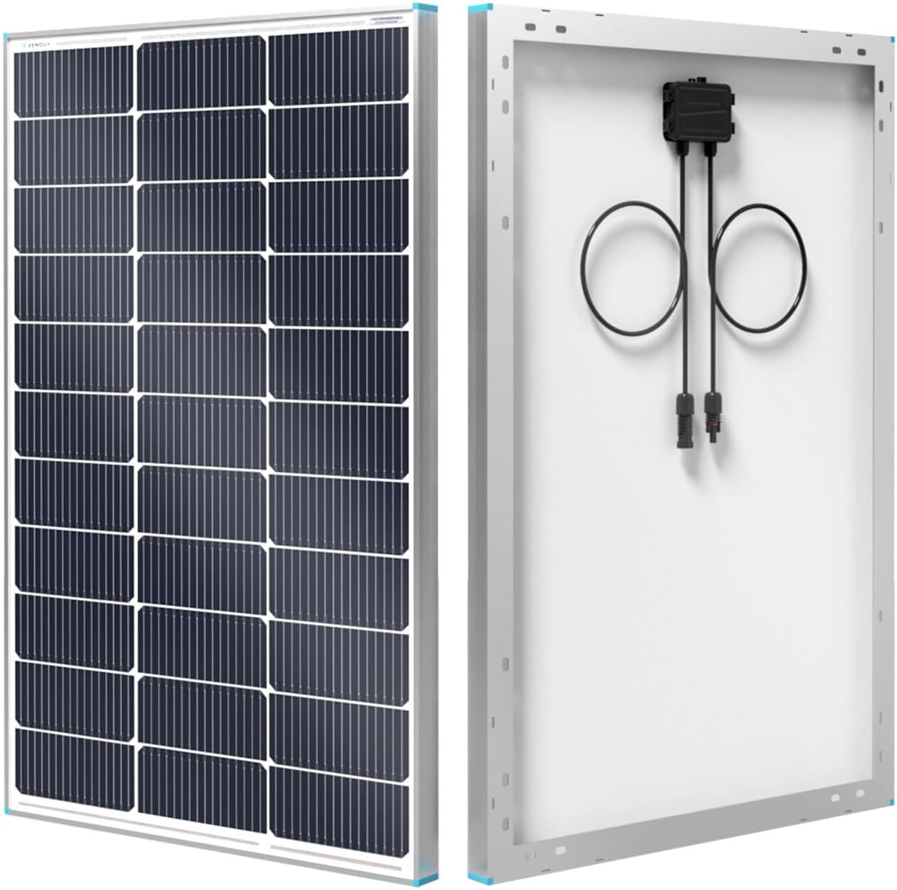 Renogy 100 Watt Solar Panel N-Type, 16BB 25% High-Efficiency | 100W Solar Panel for RV, Upgraded Smaller & Lighter Design, Save Space on RV, Marine, Boat, Trailer, Roof & Off-Grid,