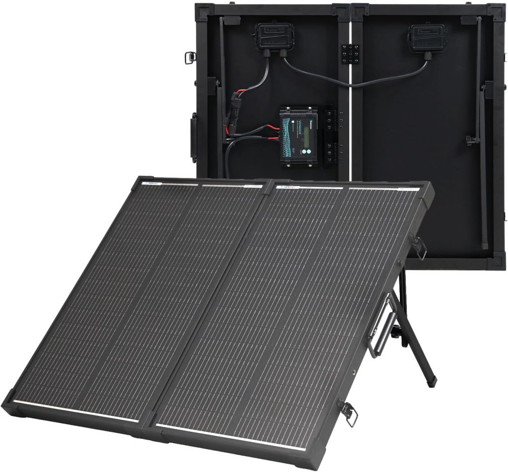 Renogy 100W N-Type portable solar panel kit with 20A charge controller