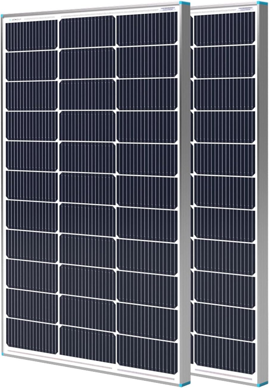 Renogy 100W N-Type solar panels 2-pack with 25 percent high efficiency