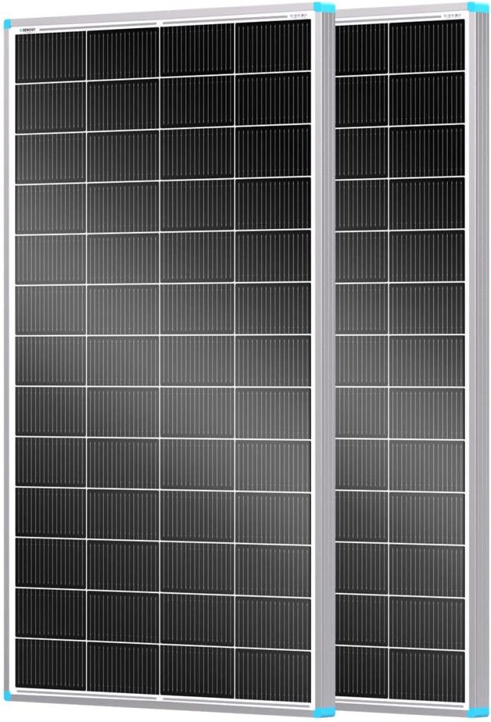 Amazon.com : Renogy Solar Panels 400 Watt N-Type, 16BB 25% High-Efficiency | 2PCS 200W Solar Panels for RV Class B Van Marine Cabin Roof Home Farm and Other Off-Grid Systems, IP67 : Patio, Lawn & Garden - product photo