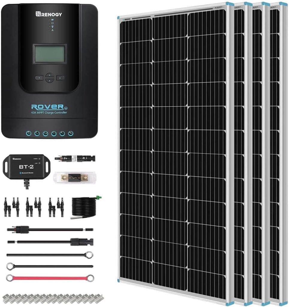 Renogy 400W premium solar kit with 40A MPPT charge controller product photo