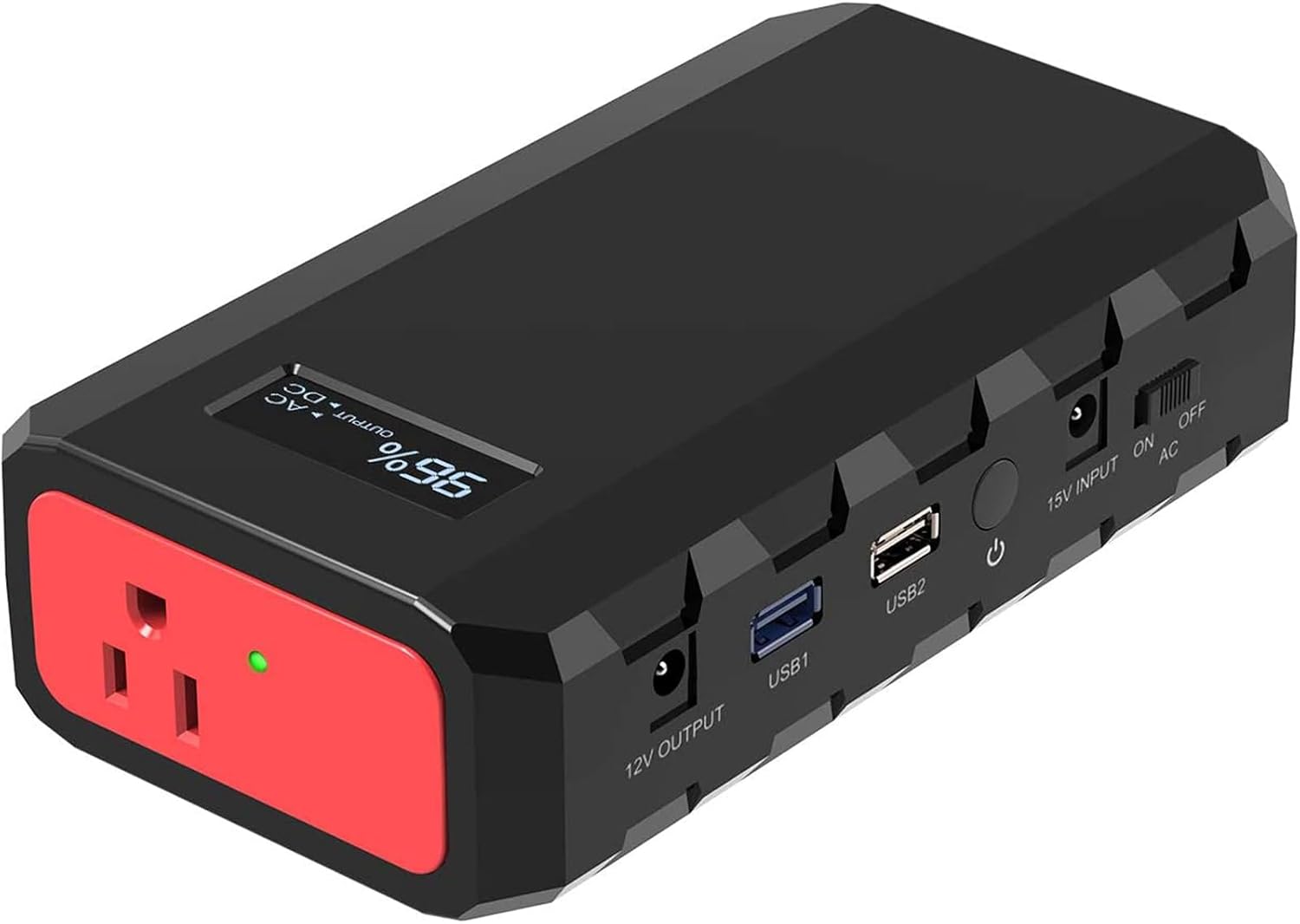 SinKeu 24000mAh Portable Power Bank with AC Outlet, 88.8Wh Portable Laptop Charger, Portable Power Station Outdoor Generators Portable for Home Backup Outdoor Emergency : Cell Phon