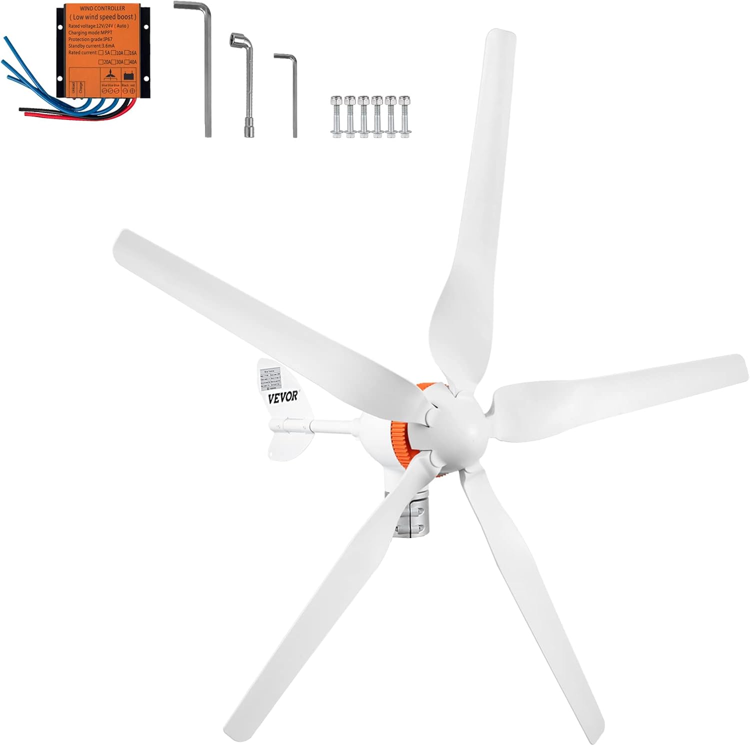 VEVOR 500W wind turbine generator kit product image