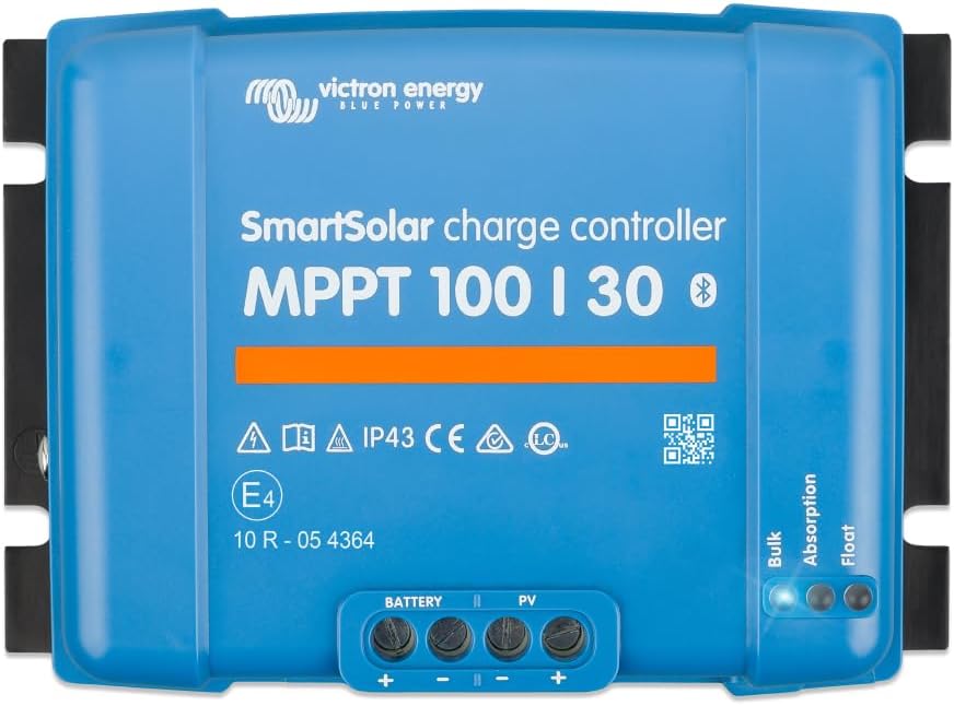 Victron SmartSolar MPPT 100/30 solar charge controller product image