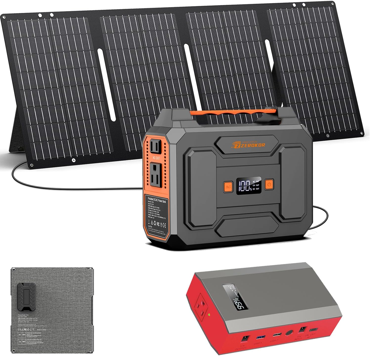 100W Station with 60W Panel real product photo